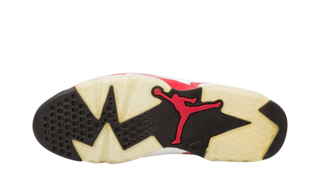 Air Jordan 6 White Varsity Red (2010) - Image 4