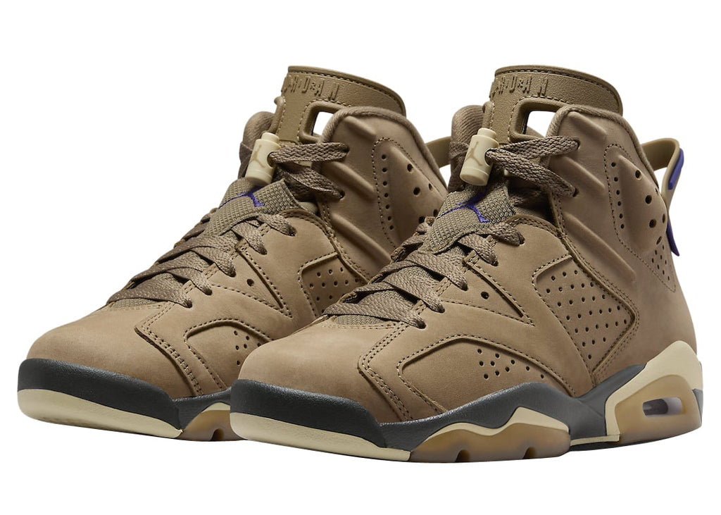 Air Jordan 6 WMNS Gore-Tex Brown Kelp - Image 2