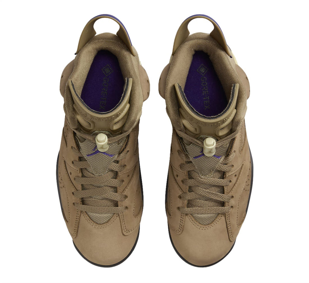 Air Jordan 6 WMNS Gore-Tex Brown Kelp - Image 4