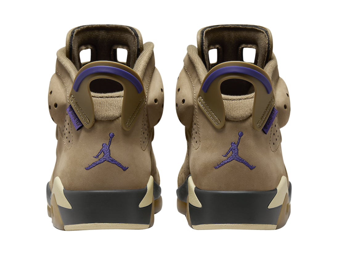 Air Jordan 6 WMNS Gore-Tex Brown Kelp - Image 5