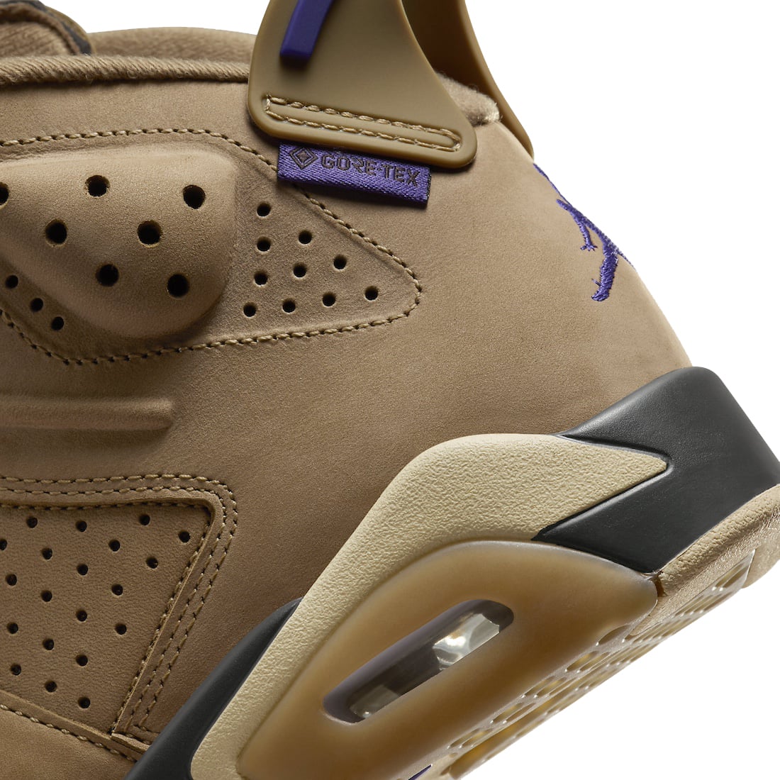 Air Jordan 6 WMNS Gore-Tex Brown Kelp - Image 8