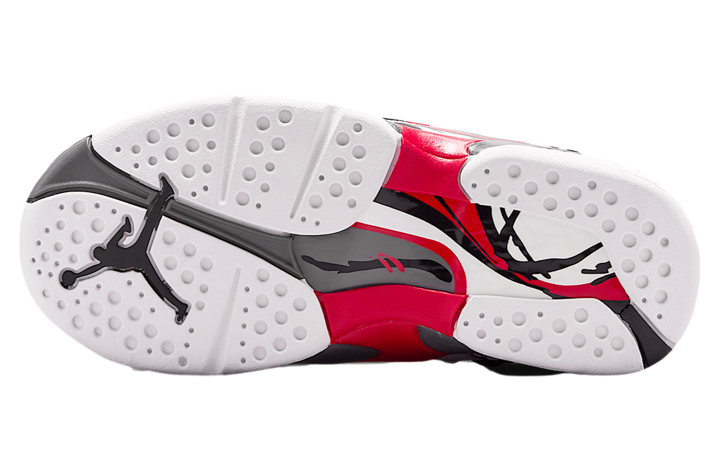 Air Jordan 8 GS White / True Red - Image 2