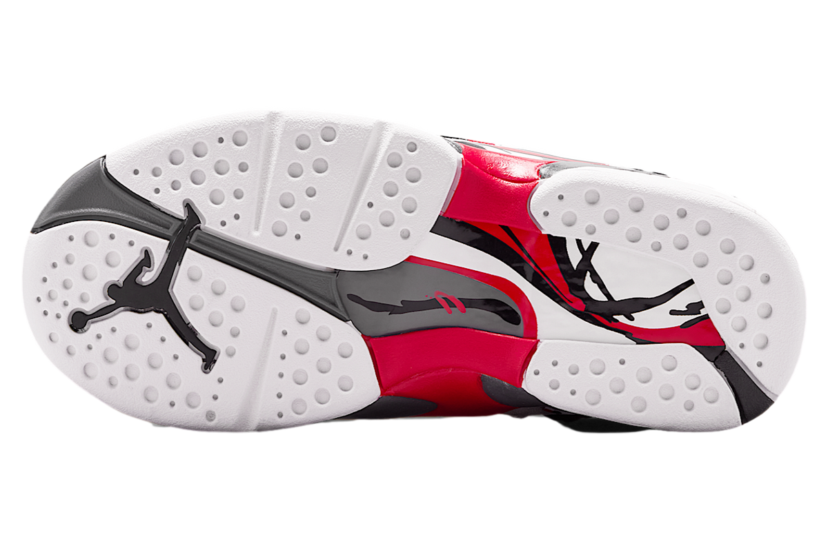 Air Jordan 8 GS White / True Red - Image 2