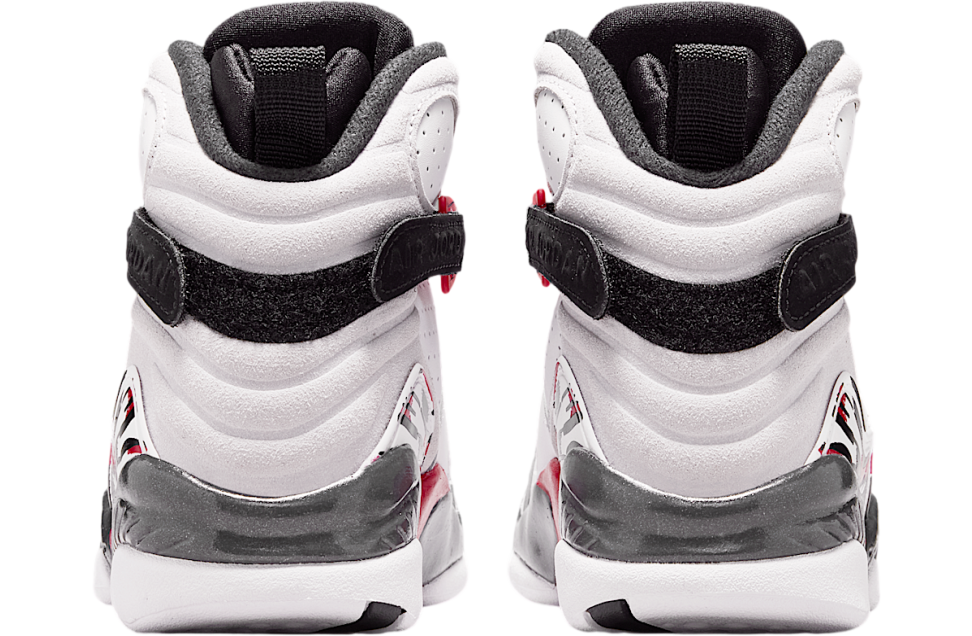 Air Jordan 8 GS White / True Red - Image 6