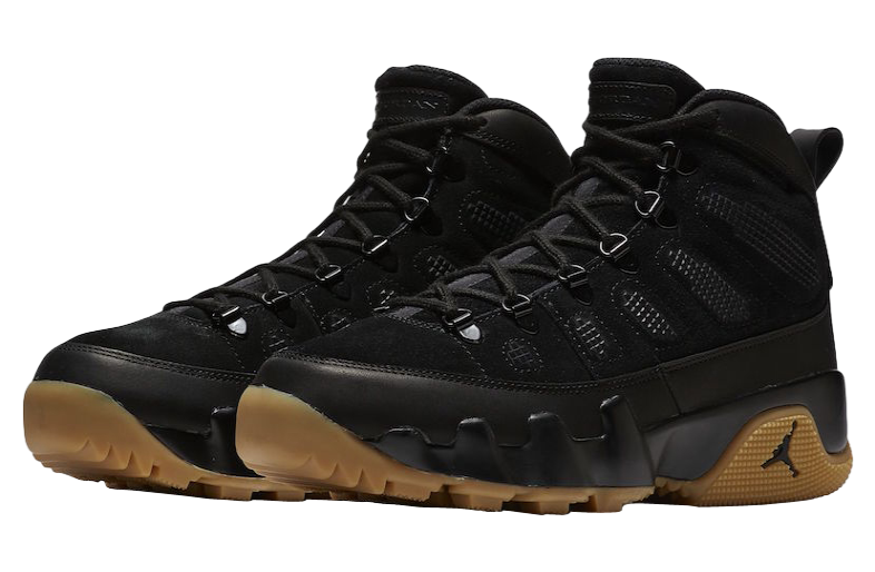 Air Jordan 9 Boot NRG Black Gum - Image 2