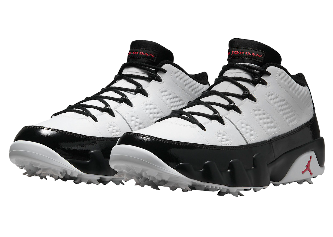 Air Jordan 9 Golf OG White Black - Image 2