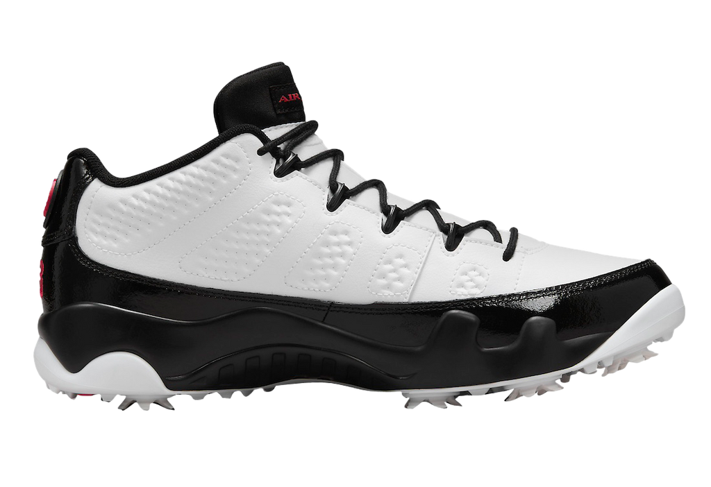 Air Jordan 9 Golf OG White Black - Image 3