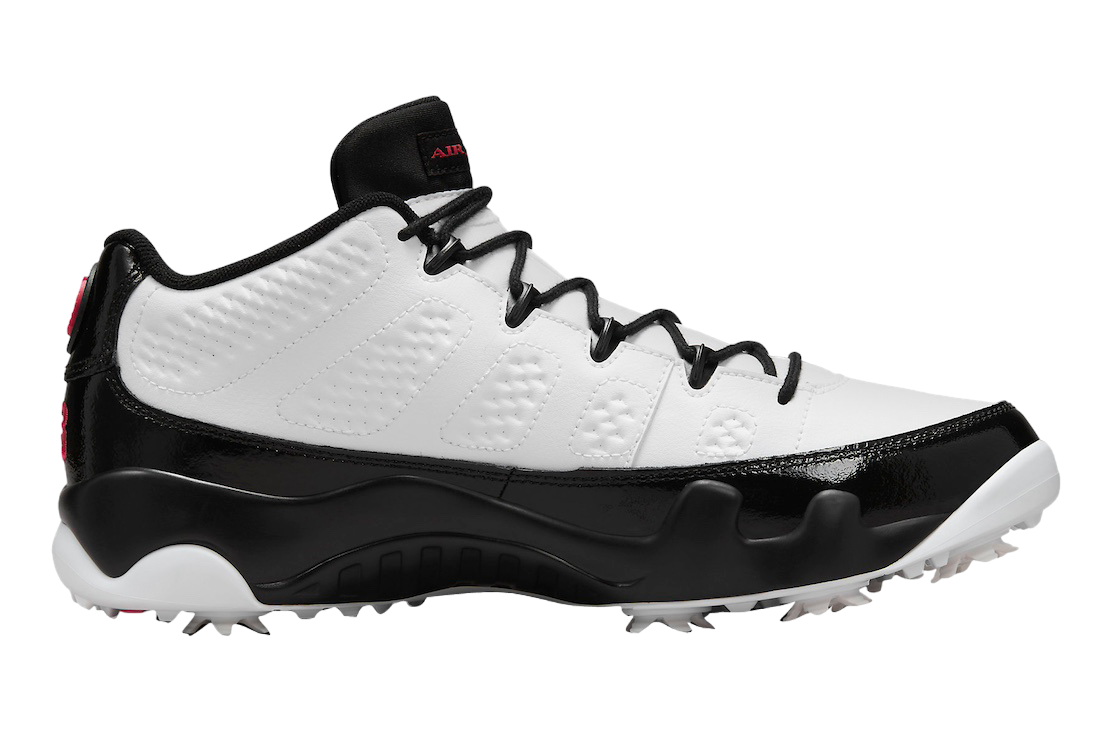 Air Jordan 9 Golf OG White Black - Image 3