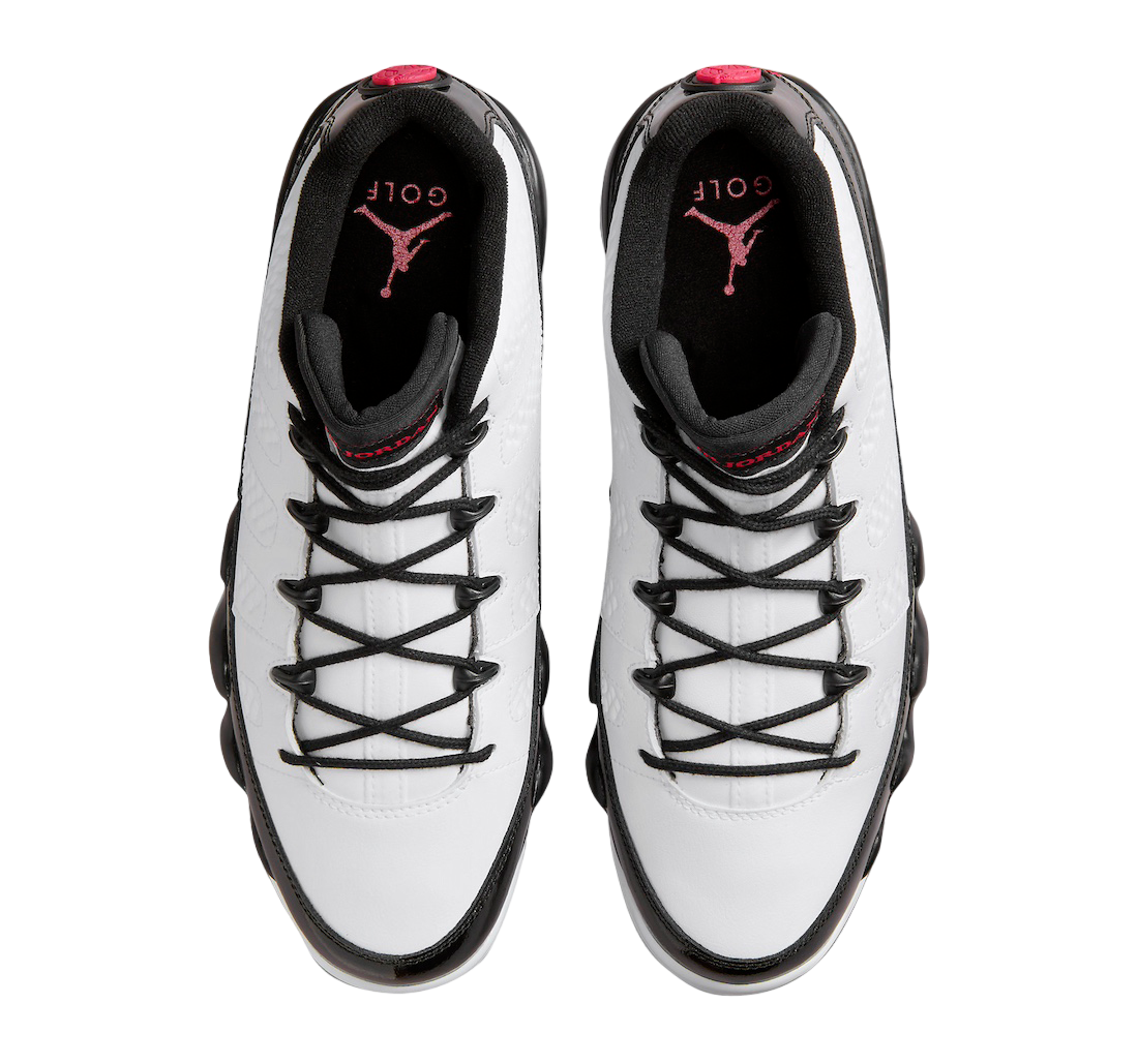 Air Jordan 9 Golf OG White Black - Image 4