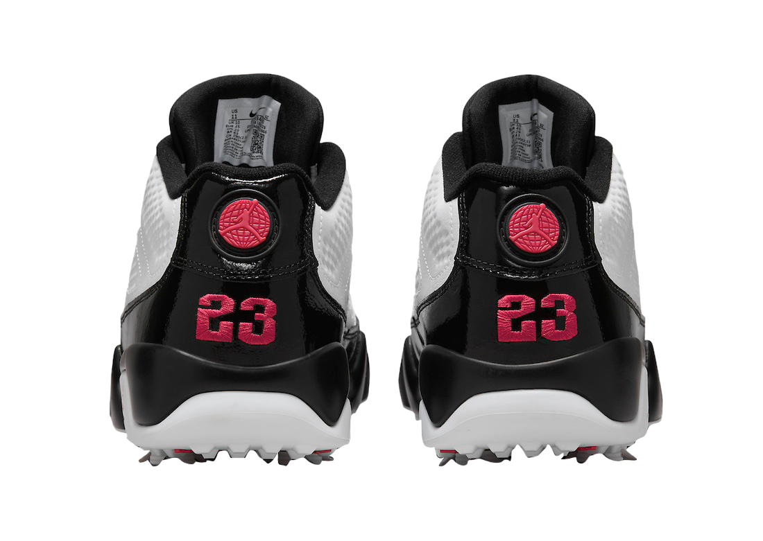 Air Jordan 9 Golf OG White Black - Image 5