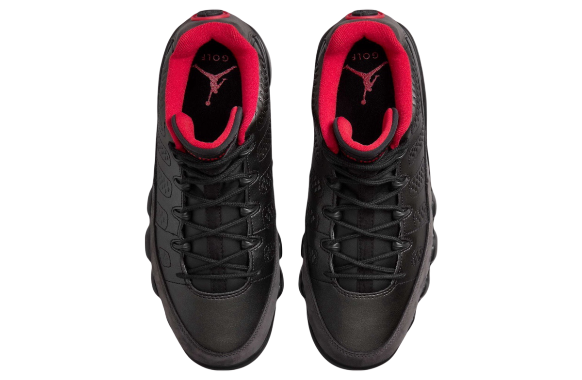 Air Jordan 9 Golf Shadow Black / Dark Charcoal - Image 4