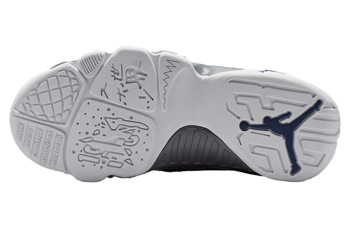Air Jordan 9 GS White / Flint Grey / French Blue - Image 2