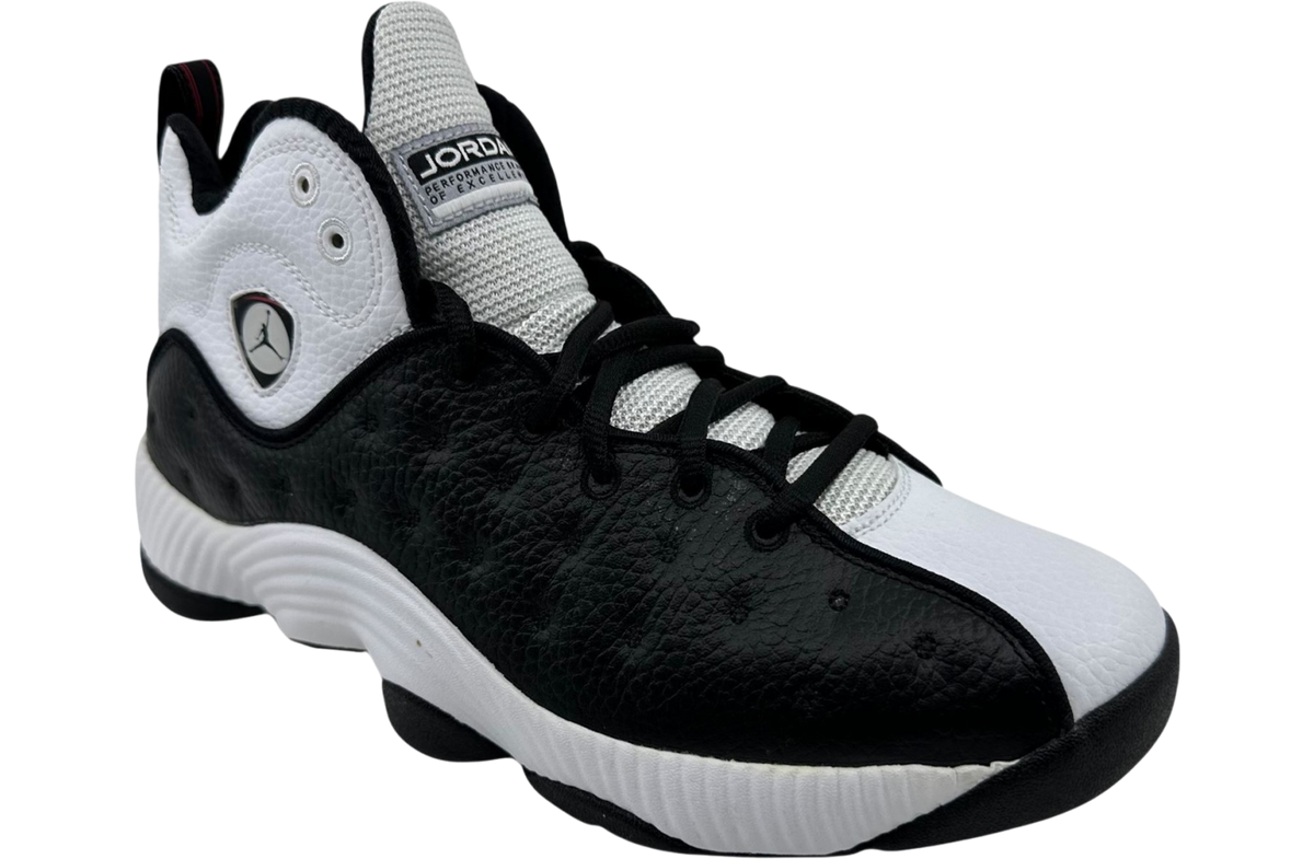 Air Jordan Jumpman Team 2 White / Black / Varsity Red - Image 2