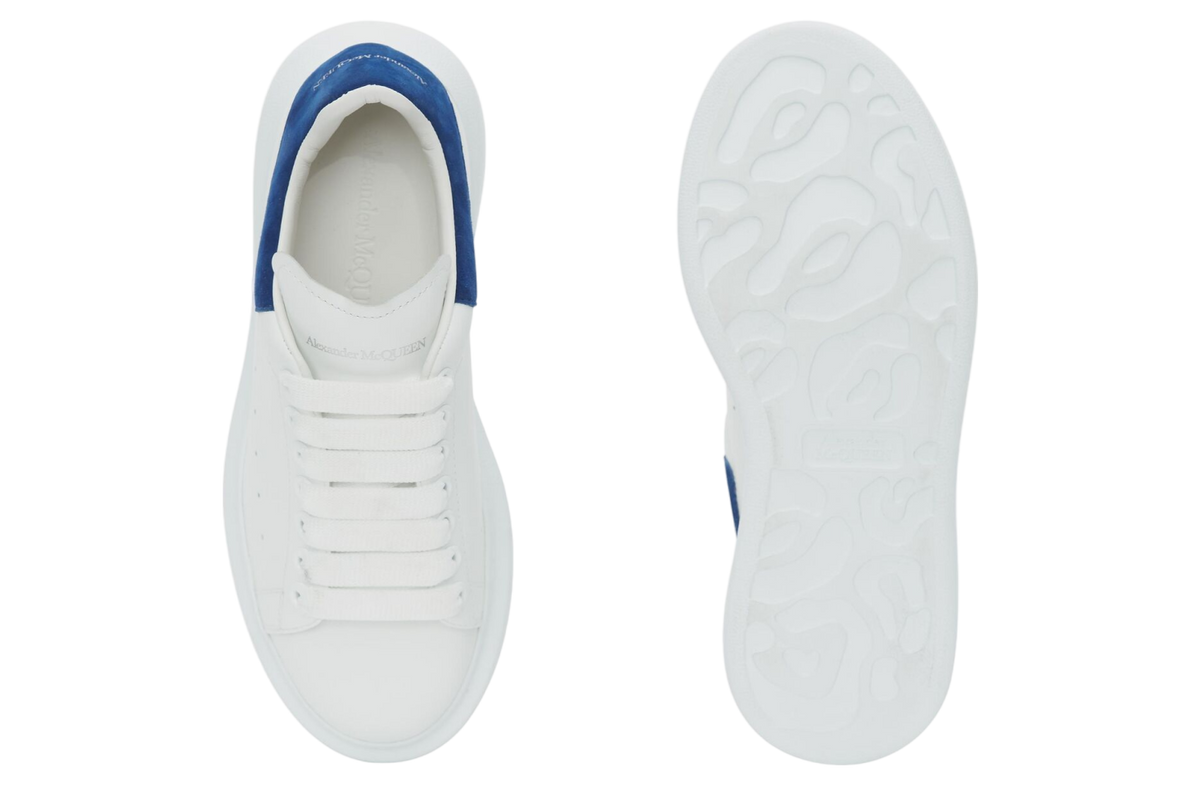 Alexander Mcqueen Oversized WMNS White / Paris Blue - Image 4