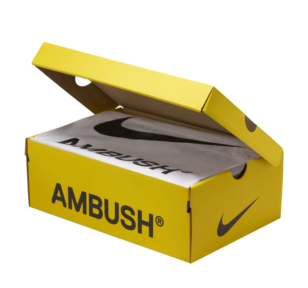AMBUSH x Nike Air More Uptempo Low Black White - Image 12