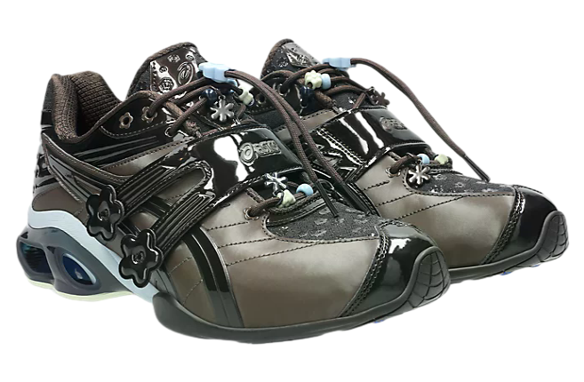 Asics Cecilie Bahnsen x Gel-Kinetic FR Black / Black Coffee - Image 2