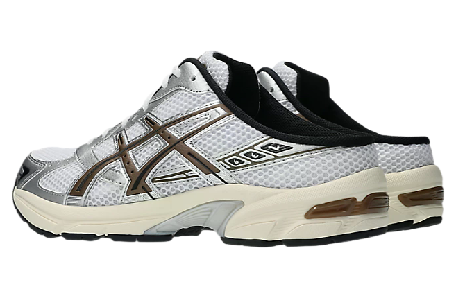 Asics Gel-1130 Mule White / Clay Canyon - Image 3