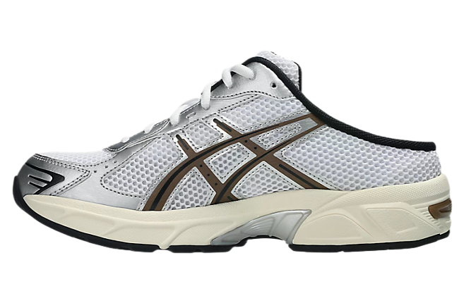 Asics Gel-1130 Mule White / Clay Canyon - Image 4