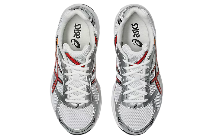 Asics Gel-1130 White / Red Snapper - Image 6
