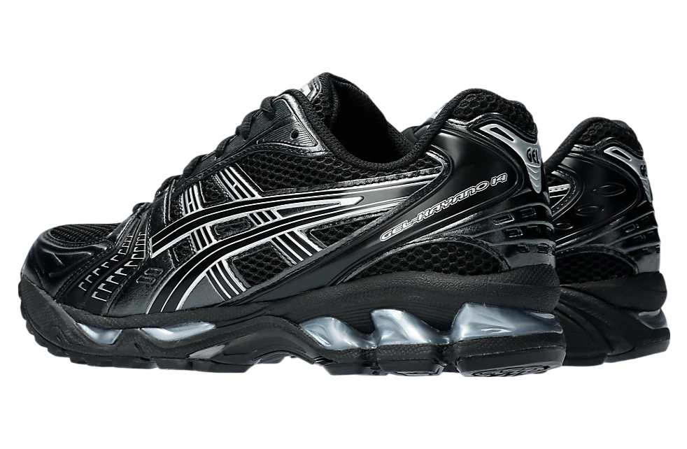 Asics Gel-Kayano 14 Black / Pure Silver - Image 6