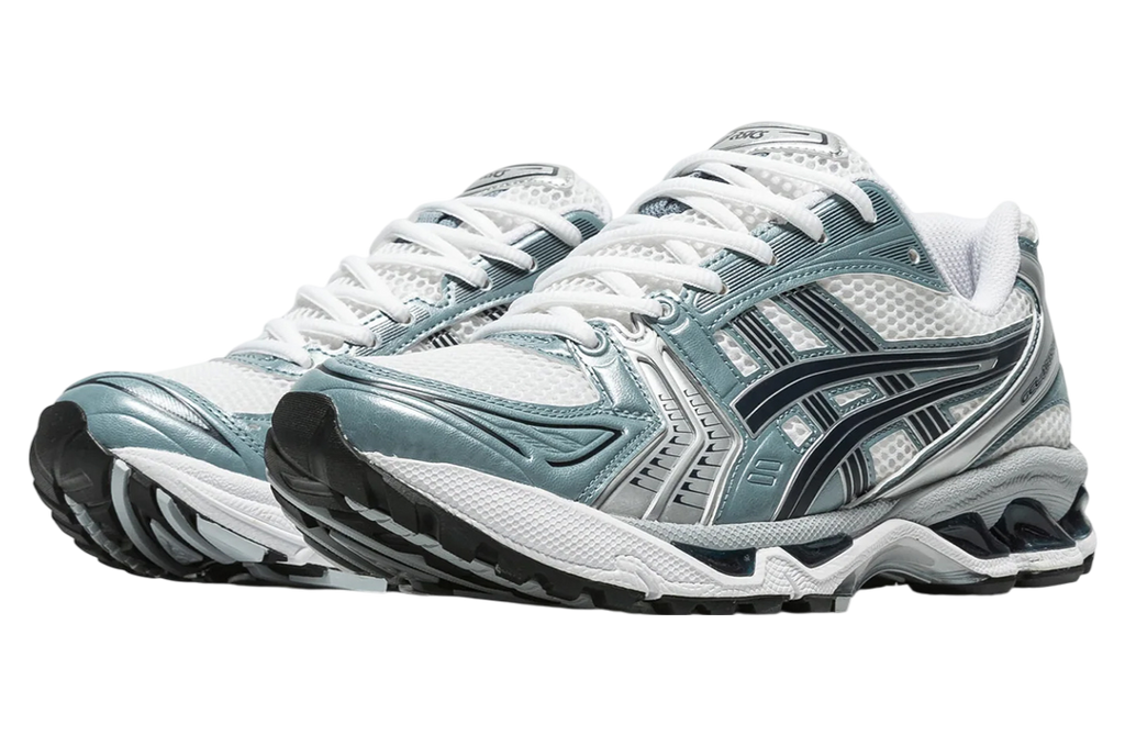Asics Gel-Kayano 14 White / Fjord Grey - Image 2