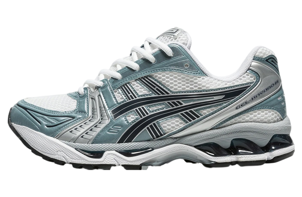 Asics Gel-Kayano 14 White / Fjord Grey - Image 3