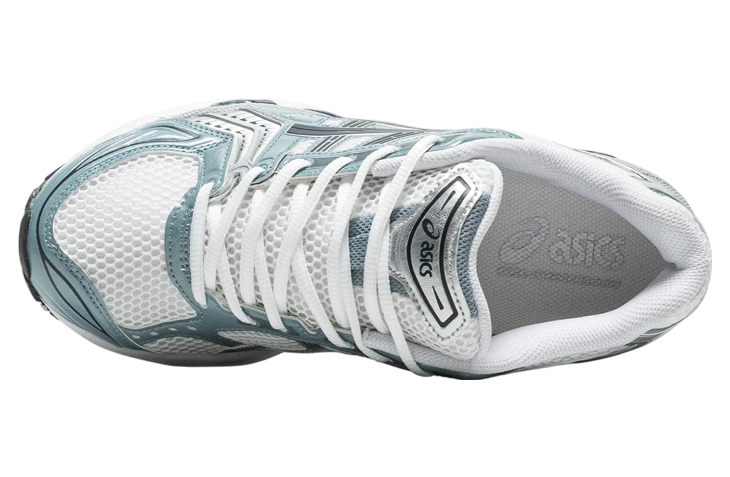 Asics Gel-Kayano 14 White / Fjord Grey - Image 4