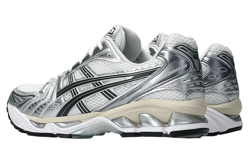 Asics Gel-Kayano 14 White / Graphite Grey - Image 3