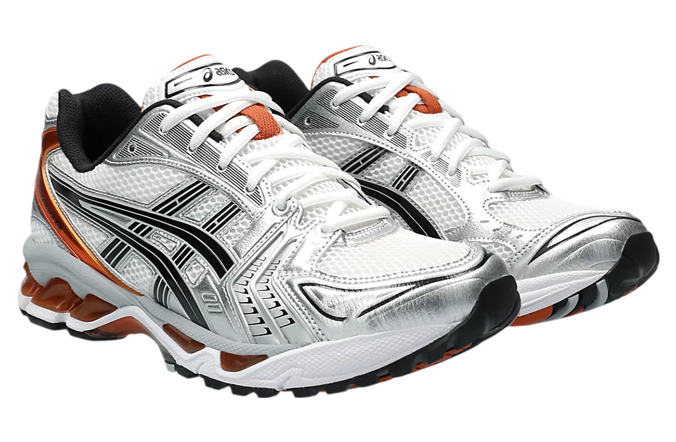 Asics Gel-Kayano 14 White / Piquant Orange - Image 2
