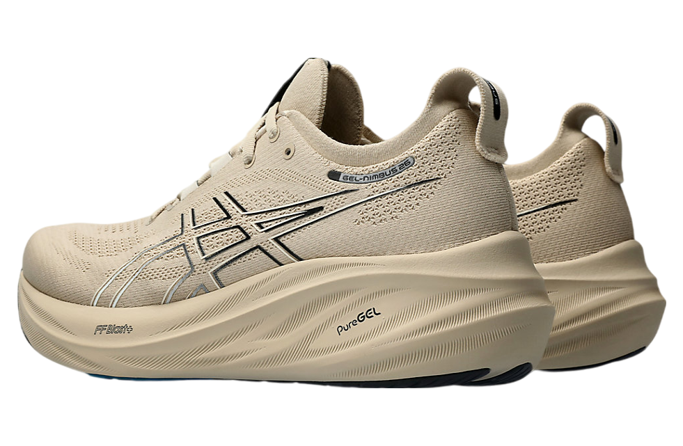 Asics Gel-Nimbus 26 Feather Grey / Black - Image 3