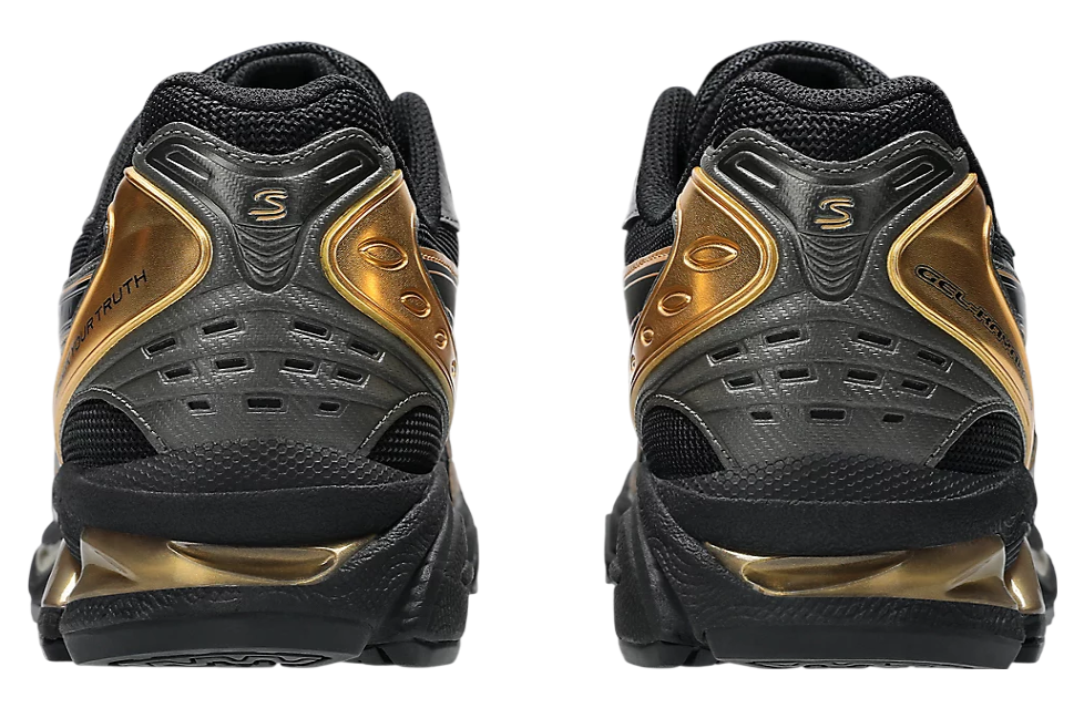 Asics Senna X Gel-Kayano 14 Black / Pure Gold - Image 5