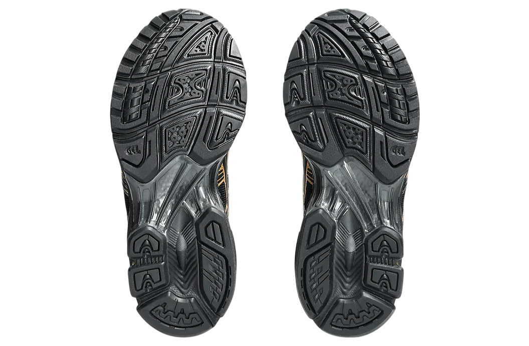 Asics Senna X Gel-Kayano 14 Black / Pure Gold - Image 7