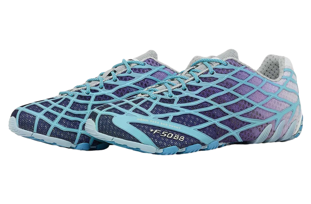 Bad Bunny x Adidas F50 Dark Marine / Light Blue - Image 2