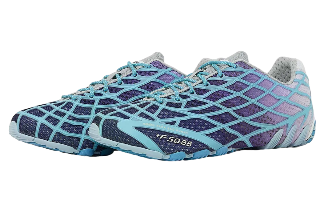 Bad Bunny x Adidas F50 Dark Marine / Light Blue - Image 2