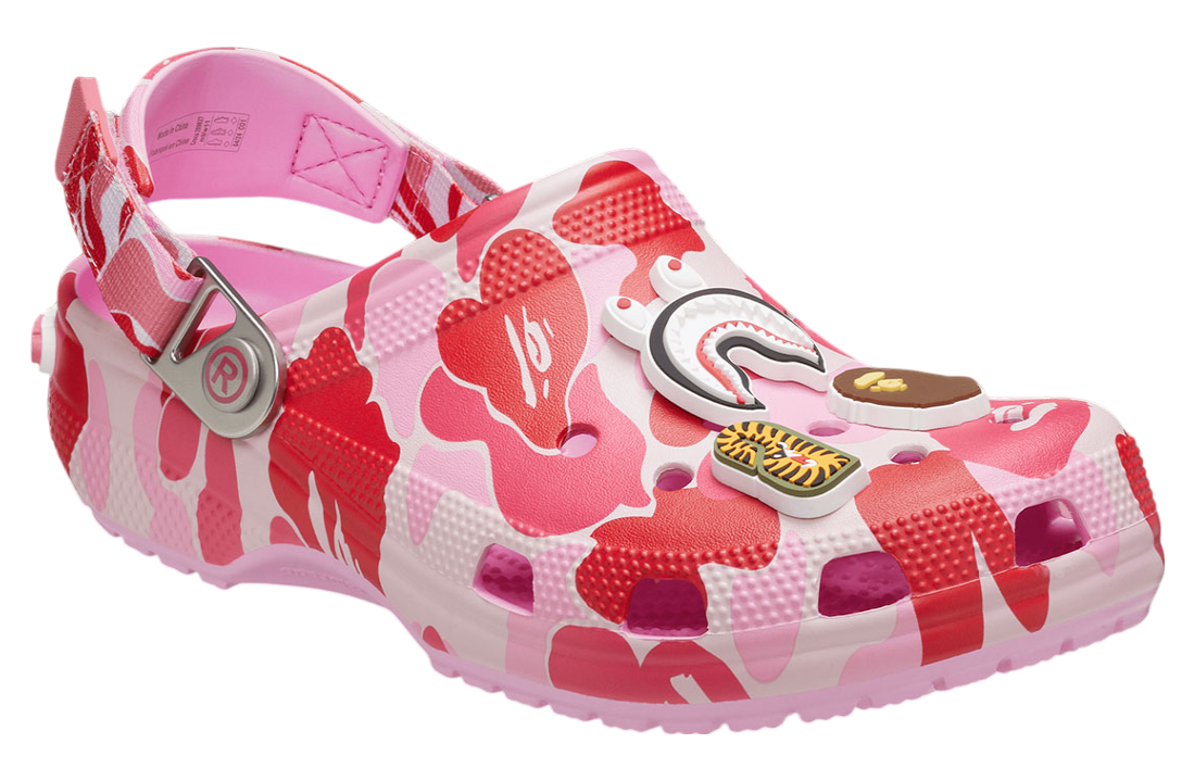BAPE x Crocs Clog Carnation - Image 3