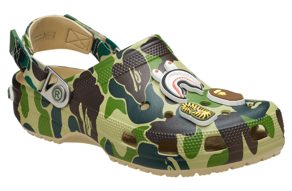 BAPE x Crocs Clog Chai - Image 3