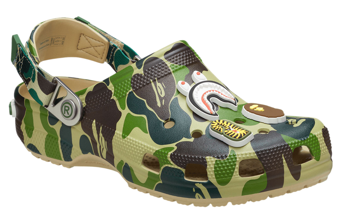 BAPE x Crocs Clog Chai - Image 3