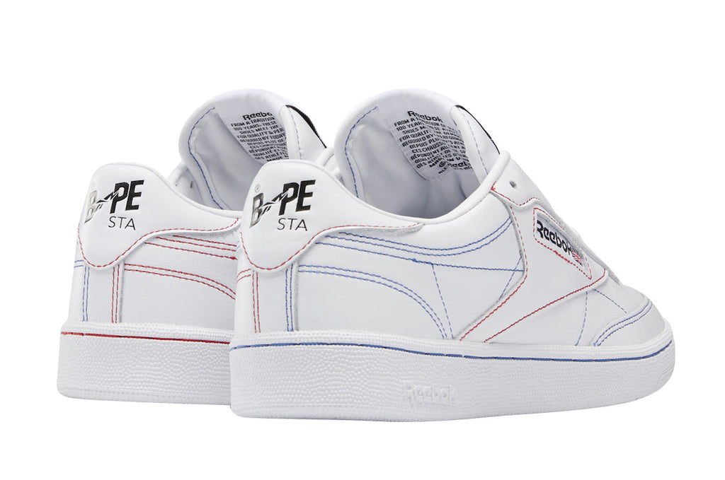 BAPE x Reebok Club C 85 - Image 4