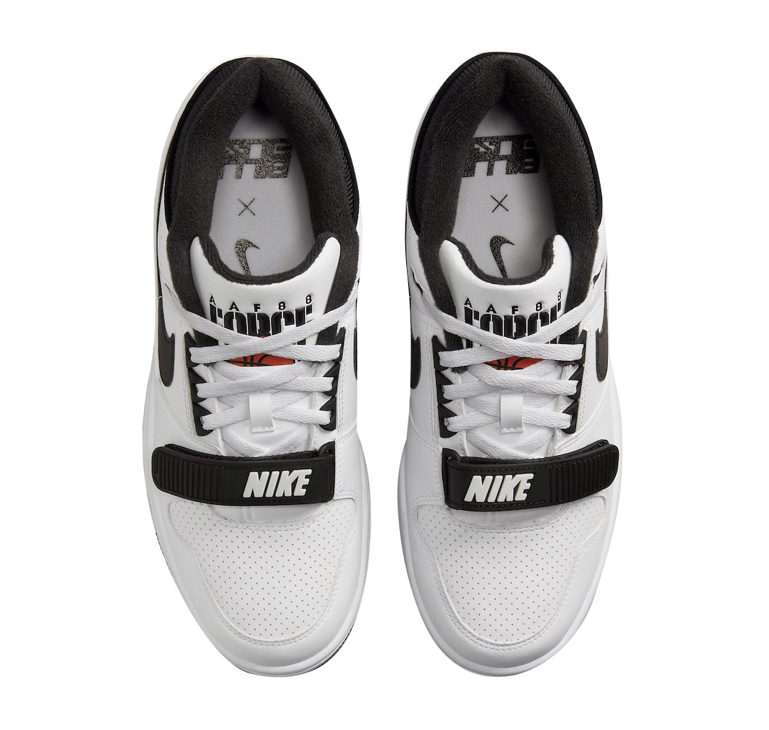 Billie Eilish x Nike Air Alpha Force 88 White Black - Image 4