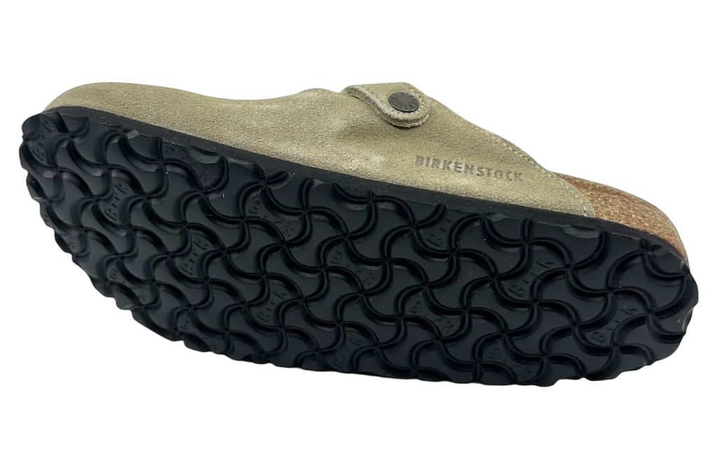 Birkenstock Boston Shearling Suede Taupe WMNS - Image 6