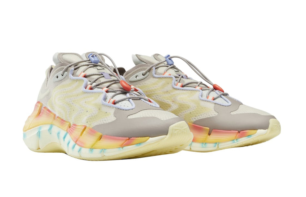 Brain Dead x Reebok Zig Kinetica II Paper White - Image 2