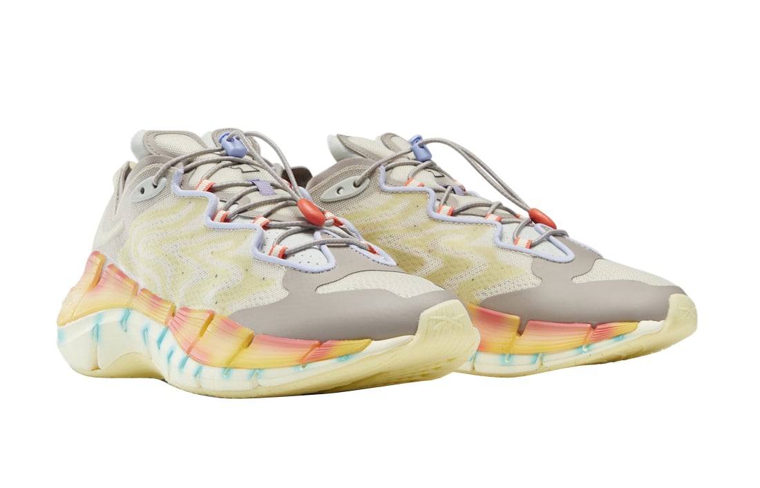 Brain Dead x Reebok Zig Kinetica II Paper White - Image 2