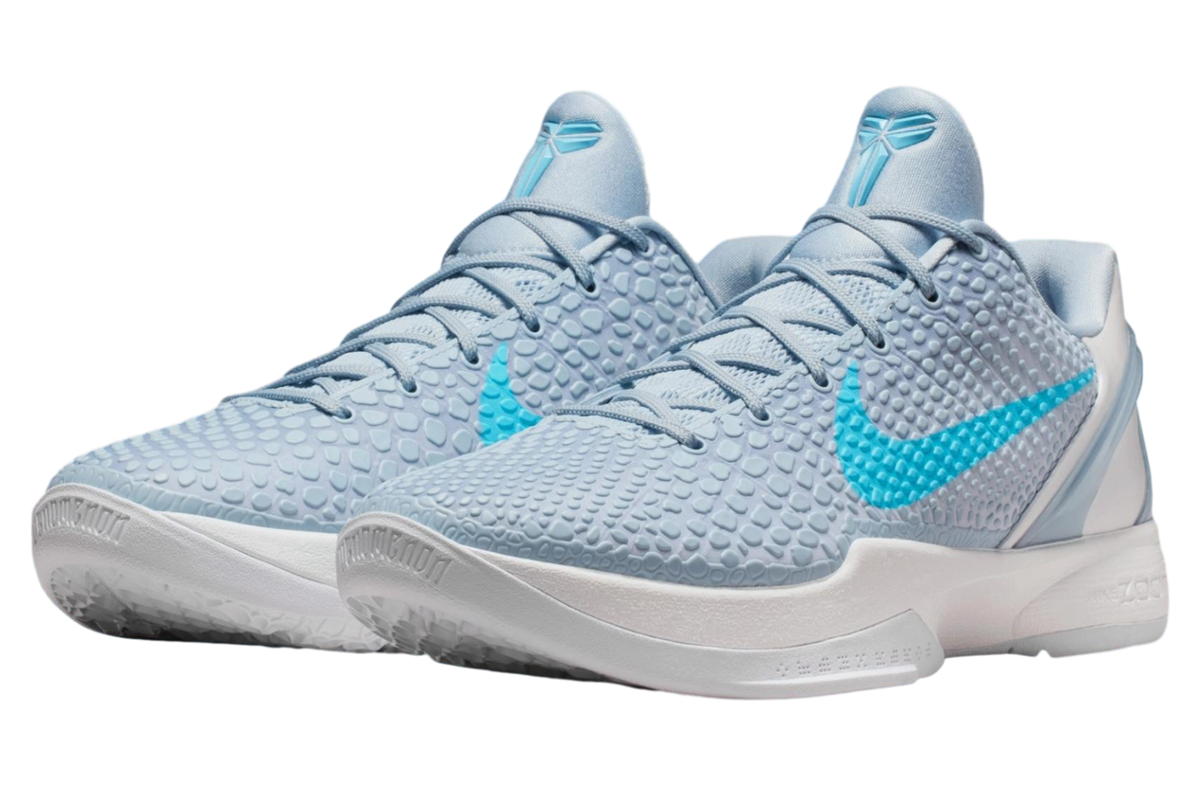 Caitlin Clark x Nike Kobe 6 Protro Light Armory Blue / White - Image 3