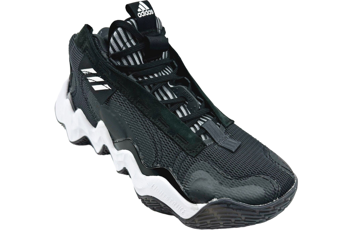 Candace Parker x Adidas Exhibit B Mid Carbon White WMNS - Image 2
