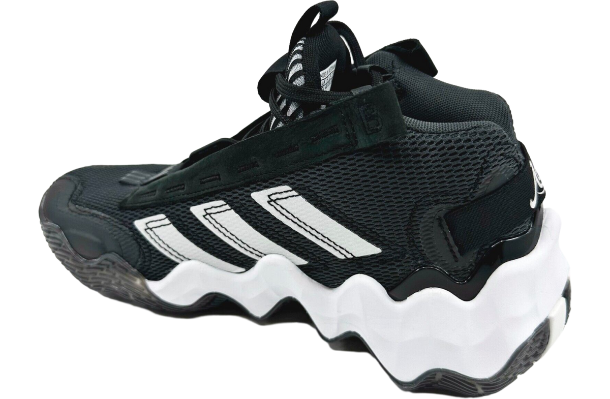 Candace Parker x Adidas Exhibit B Mid Carbon White WMNS - Image 3