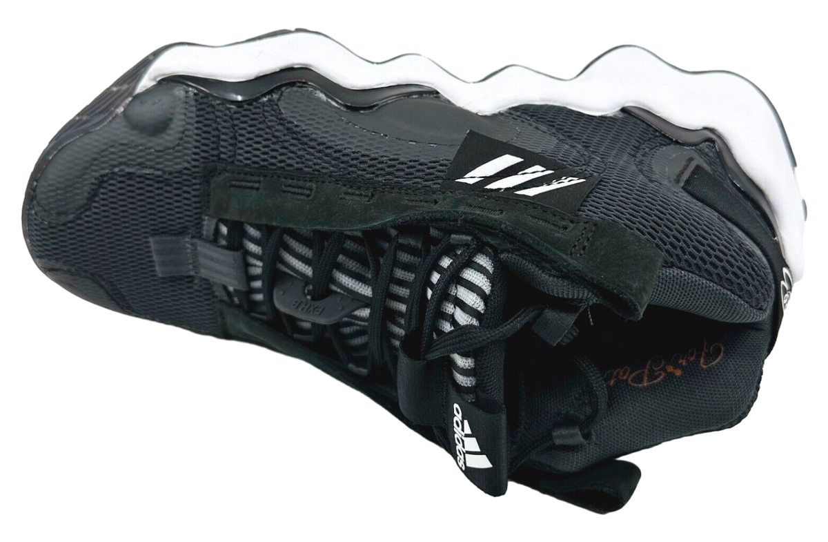 Candace Parker x Adidas Exhibit B Mid Carbon White WMNS - Image 4