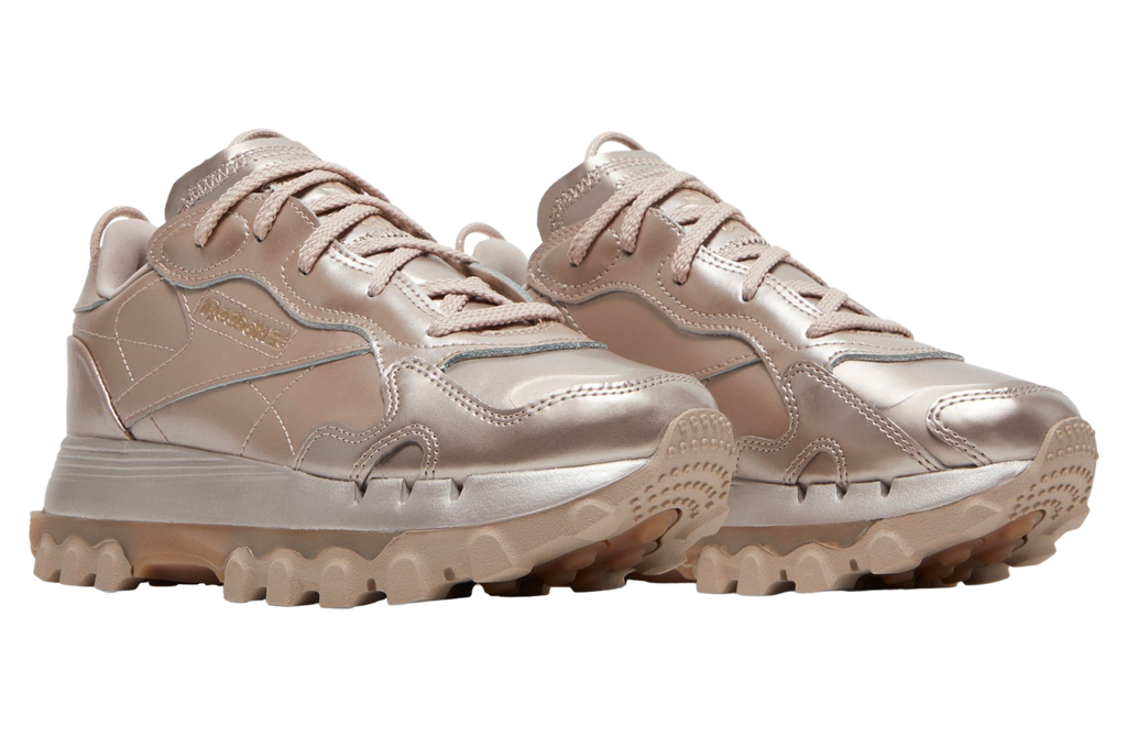 Cardi B x Reebok Wmns Classic Leather Rose Gold Champagne - Image 5