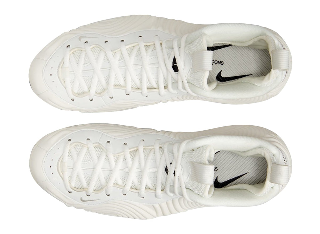 CDG x Nike Air Foamposite One White - Image 4