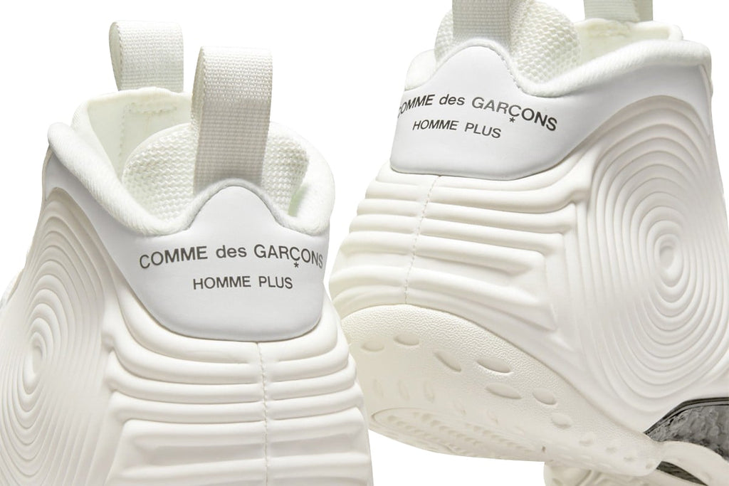 CDG x Nike Air Foamposite One White - Image 7
