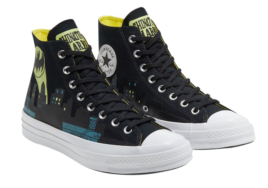 Chinatown Market x Batman x Converse Chuck 70 Black - Image 2